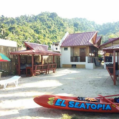 El Seatopia Beach Cottages エルニド エクステリア 写真