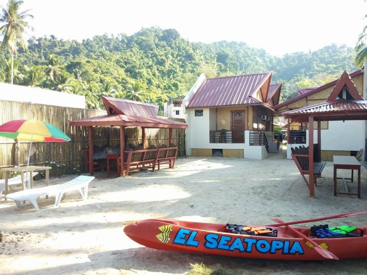 El Seatopia Beach Cottages エルニド エクステリア 写真